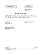 MIL MIL-B-14632C Notice 1 – Inactivation MIL MIL-B-14632C Notice 1 - Inactivation