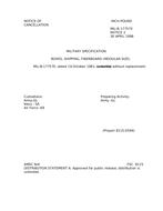 MIL MIL-B-17757E Notice 2 - Cancellation