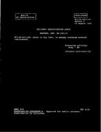 MIL MIL-B-18/115D Notice 1 - Cancellation