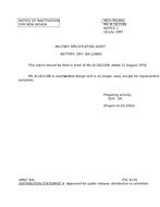 MIL MIL-B-18/218B Notice 1 - Inactivation