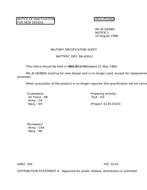 MIL MIL-B-18/98D Notice 1 - Inactivation