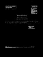 MIL MIL-B-21160 Notice 3 - Inactivation