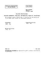 MIL MIL-B-28658E Notice 1 – Inactivation MIL MIL-B-28658E Notice 1 - Inactivation
