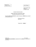 MIL MIL-B-52606A Notice 1 – Cancellation MIL MIL-B-52606A Notice 1 - Cancellation