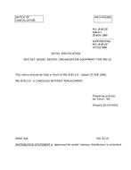 MIL MIL-B-8111F Notice 1 - Cancellation
