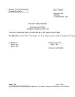 MIL MIL-B-81365 Notice 1 - Inactivation