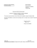 MIL MIL-B-81757/10B Notice 1 – Inactivation MIL MIL-B-81757/10B Notice 1 - Inactivation