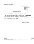 MIL MIL-B-81820F Notice 1 - Cancellation
