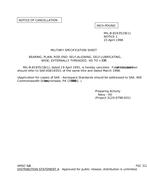 MIL MIL-B-81935/1B Notice 1 - Cancellation