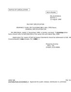 MIL MIL-B-81936 Notice 1 – Cancellation MIL MIL-B-81936 Notice 1 - Cancellation