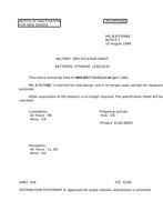 MIL MIL-B-83769/6C Notice 1 - Inactivation