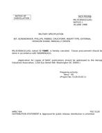 MIL MIL-B-85643/1 Notice 1 – Cancellation MIL MIL-B-85643/1 Notice 1 - Cancellation