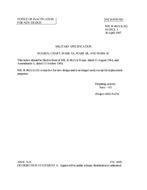 MIL MIL-B-8621A Notice 1 - Inactivation