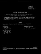 MIL MIL-B-913/4 Amendment 1 MIL MIL-B-913/4 Amendment 1