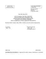 MIL MIL-BUL-544/3F Notice 1 - Cancellation