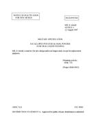 MIL MIL-E-44448 Notice 1 - Inactivation