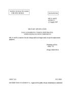 MIL MIL-E-44470 Notice 1 - Inactivation