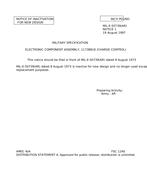 MIL MIL-E-50739 Notice 1 - Inactivation