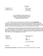 MIL MIL-F-14256F Notice 1 – Cancellation MIL MIL-F-14256F Notice 1 - Cancellation