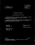 MIL MIL-F-43782A Notice 1 – Cancellation MIL MIL-F-43782A Notice 1 - Cancellation
