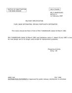 MIL MIL-F-46485D Notice 2 – Inactivation MIL MIL-F-46485D Notice 2 - Inactivation