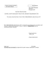 MIL MIL-F-48616/600 Notice 2 - Inactivation