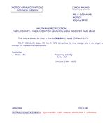 MIL MIL-F-50994 Notice 1 - Inactivation