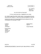 MIL MIL-F-85421/11 Notice 1 - Cancellation