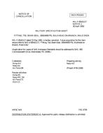 MIL MIL-F-85421/17 Notice 1 - Cancellation