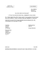 MIL MIL-F-85421/3 Notice 1 - Cancellation