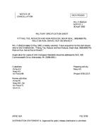 MIL MIL-F-85421/4 Notice 1 – Cancellation MIL MIL-F-85421/4 Notice 1 - Cancellation