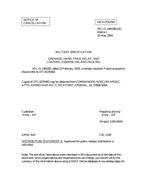 MIL MIL-G-14933B Notice 1 - Cancellation