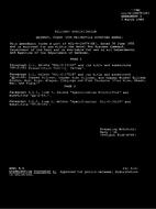 MIL MIL-G-18879 Amendment 1