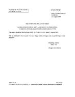 MIL MIL-G-21480/21A Notice 1 – Inactivation MIL MIL-G-21480/21A Notice 1 - Inactivation