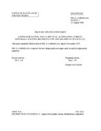 MIL MIL-G-21480/8A Notice 1 – Inactivation MIL MIL-G-21480/8A Notice 1 - Inactivation