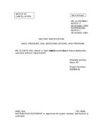 MIL MIL-G-23676 Notice 2 - Cancellation