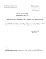 MIL MIL-G-70464 Notice 1 - Inactivation