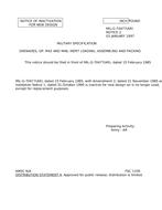 MIL MIL-G-70477 Notice 2 - Inactivation