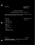 MIL MIL-H-10056/11E Notice 1 - Validation