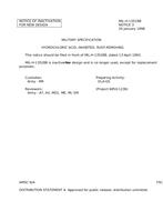 MIL MIL-H-13528B Notice 3 - Inactivation