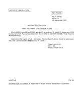 MIL MIL-H-6088G Notice 1 - Cancellation