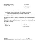 MIL MIL-H-81581/4A Notice 2 – Inactivation MIL MIL-H-81581/4A Notice 2 - Inactivation