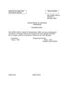 MIL MIL-HDBK-1003/2 Notice 1 - Inactivation