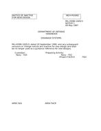 MIL MIL-HDBK-1005/3 Notice 1 - Inactivation