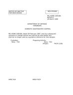 MIL MIL-HDBK-1005/8A Notice 1 - Inactivation