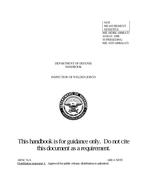 MIL MIL-HDBK-1890 MIL MIL-HDBK-1890