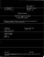 MIL MIL-HDBK-277 Notice 1 - Validation