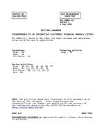 MIL MIL-HDBK-511 Notice 1 – Validation MIL MIL-HDBK-511 Notice 1 - Validation