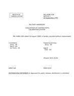 MIL MIL-HDBK-52B Notice 1 - Cancellation