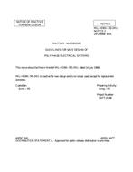 MIL MIL-HDBK-765 Notice 2 - Inactivation